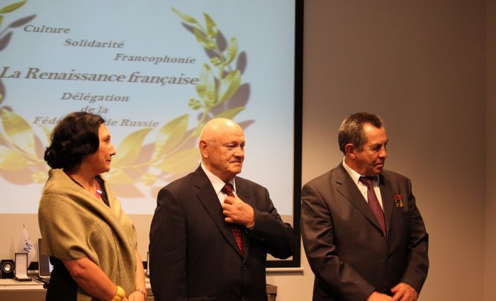 le 24 juin 2014, Mme Zoya ARRIGNON, Présidente de la délégation de la Fédération de Russie, M. Vladimir DJANIBEKOV et M. Alexandre YVANTCHENKOV